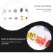 Shop Lurrose 3 Boxes Nail Art Kit - DIY Halloween Designs with Vintage Ceramic Flash Powder - Buy Online on GoSupps.com