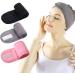 Guangcailun Headbands For Face Washing Color Available Premium Cotton Soft And Absorbent Women Adjustable SPA Facial Headband Purple - Buy Online on GoSupps.com
