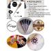 Kenzy Temporary Tattoo India Painting Paste Cone Set with Stencils and Nozzles - Black/Red Brown Body Art Drawing Kit - Buy Online on GoSupps.com