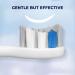 Professional Clean Replacement Toothbrush Heads | Fade Reminder Stiff Bristles | Compatible with usmile Electric Toothbrush Y1S/P1/U3 | 4 Pack - Buy Online on GoSupps.com