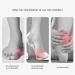 Bunion Corrector & Protector Sleeve - Silicone Bunion Support for Hallux Valgus - Corn Remover Pads - One Size - Buy Online on GoSupps.com