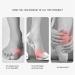 Silicone Bunion Support Sleeves | Manmaning Corrector Feet Bone Adjuster | Hallux Valgus Splint for Pain Relief - Unit Size A - Buy Online on GoSupps.com