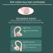 Ear Hooks Earphone Earbuds Compact Sound Assistant Wearing Without Pressure for Outdooor for Daily Use for Office(Cloud Powder) - Buy Online on GoSupps.com