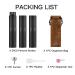 Lisapack 8ML Atomizer Perfume Spray Bottle for Travel (3 PCS) - Portable Black Cologne Dispenser - Buy Online on GoSupps.com