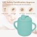 ADOCHAM Silicone Sippy Cup for Baby 6 months+ | Food Grade Toddler Training Cup | Spill Proof Straw Cup BPA-Free | 5oz (Green) - Buy Online on GoSupps.com