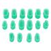 Silicone Toe Separator 8 Pairs - Bunion Straightener & Hallux Valgus Corrector - Flexible Overlapping Toes Spacer - Buy Online on GoSupps.com