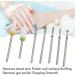 Nail Grinding Bit 7-piece Nail Drill Bit Nail Polish Removal Nail Sanding Bit Nail Polish Removal Drill Gel Removal Drill Ceramic Tungsten Steel Set Salon Nail Grinder - Buy Online on GoSupps.com