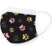 50Pcs Disposable Face Masks for Women with Elastic Ear Loop 3 Ply Breathability Comfort Colors Floral Halloween Mask (E-024) - Buy Online on GoSupps.com