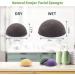 Konjac Face Sponges with Activated Charcoal | Cleansing and Exfoliating | Natural Skincare for Oily, Dry, Sensitive Skin - Buy Online on GoSupps.com