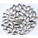 100pcs Mix White Clear Series Nail Rhinestones Flatback Crystal Diamond Gems 3D Glitter Nail Art Decorations (Color : Set24-100pcs)