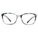 VisionGlobal Blue Light Blocking Glasses for Women Anti Eyestrain Computer Reading TV Glasses Stylish Square Frame Anti Glare(+1.50 Magnification) 01_nola_pink 1.5 x