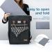 Lekebaby Portable Changing Mat - Gray On-the-Go Changing Clutch for Easy Travel - Best Baby Changing Solution - Buy Online on GoSupps.com