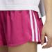 adidas Women's Pacer 3-Stripes Woven Shorts - Team Real Magenta/White | Medium Size - Buy Online on GoSupps.com