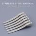 24 Pcs Metal Alligator Hair Clips for Women & Girls - 9cm Hairdresser Accessories for DIY Hairstyles - Buy Online on GoSupps.com