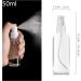 Terjbg 6-Pack 50ml Travel Spray Bottles - Clear Mini Atomizers for Cosmetics & Body Care - Ideal for Travel & Cleaning - Buy Online on GoSupps.com