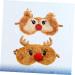 Shop NOLITOY 4 Pcs Animal Eye Masks | Plush Rudolph Eye Cover for Travel & Sleep | Soft Blindfolds for Comfort & Style - Buy Online on GoSupps.com