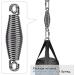 SELEWARE Heavy Duty Spring for Punching Bag Hanging Kit - Up to 180 lbs - Conical Shape & Double Ring Design - Includes Carabiners - Buy Online on GoSupps.com