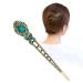 Chinese Vintage Rhinestone Hair Chopsticks Set for Women - 4 Pcs Hair Clips and Pins - Buy Online on GoSupps.com