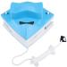 15-24mm Magnetic Double Sides Window Glass Wiper Cleaner Surface Cleaning Brush Pad Tool Home Hotel Equitment