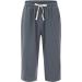 CEWIFO Men's Jogging Pants - Comfortable Casual Linen & Cotton Shorts | Summer Wear | Size XL Dark Gray - Buy Online on GoSupps.com