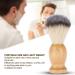 Fine Bristle Shave Brush for Sensitive Skin - Portable Men's Beard Grooming Tool - Buy Online on GoSupps.com