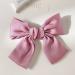 1 Psc Pink Bow Hair Clips Satin Vintage Solid Color Bowknot French Barrette Hair Bows for Girls for Hair Clip and Accessories for Women Girls Hair Barrettes Scrunchies Accessories - Buy Online on GoSupps.com