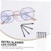 Lurrose Vintage Glasses Legs - 45 Pairs of Comfortable Earphone Silicone Socks & Metallic Glass Holder - 5 Colors Spare Parts & Bands - 7.25x0.5cm - Buy Online on GoSupps.com