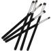 Baluue 24 Pcs Flat Eyebrow Brush Eye Liner Brush Eye Cosmetics Brush Makeup Brush Artificial Fiber Black - Buy Online on GoSupps.com