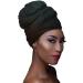 DRESHOW Hair Wrap for Black Women | Soft Turban Scarf for Long Hair | Stylish Headscarf & Headband - Gap 39 Black - Buy Online on GoSupps.com