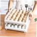UKCOCO Box 30 Drawer Egg Tray for Refrigerator Shelf Bracket Egg Container Egg Plate Organic Cage As Shown 33X26.5X14.3cm - Buy Online on GoSupps.com
