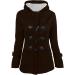 oelaio Womens Winter Coats Warm Sherpa Lined Parkas Jacket Thickened Outerwear with Fur Hood Plus Size Hooded Outerwear Coffee#17 Small - Buy Online on GoSupps.com