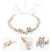 Lifkomes 3-Pack Floral Headband Hair Accessories for Girls | Wedding Flower Girl Headdress & Crown - Buy Online on GoSupps.com