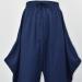 CLANMILUMS Men's Cotton Drawstring Harem Pants X-Large Navy-1 - Buy Online on GoSupps.com