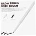 FOMIYES 2pcs Double-headed Waterproof Eyebrow Pencil Gray Eyebrow Pencil Cosmetic Tool Brush To Rotate Wild 1 count (Pack of 1) Assorted Color - Buy Online on GoSupps.com