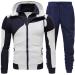Hanxiulin Men's Training Suit - Adjustable Jogging Hooded Jacket & Pants | Casual Sportswear | XXL Size - Buy Online on GoSupps.com