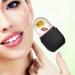 Joyeee Ice Face Roller Reusable Silicone Mold Face Massage Eye Facial Beauty Skin Care Tools Apply Ice for Shrink Pores Anti Wrinkle Reduce Puffiness Improve Skin Elasticity Striped Black - Buy Online on GoSupps.com