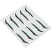 Verdant Touch Reusable Colorful Eyeliner Stickers Eye Makeup Tool for Weddings Dance Parties Waterproof Green - Buy Online on GoSupps.com