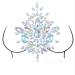 Bomine Rhinestone Face Stickers Mermaid Gems Festival Body Jewels 2 Sets - Pattern 4 - Buy Online on GoSupps.com
