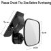 360 Swiveling Baby Car Back Seat Mirror | Adjustable Rear-View Mirror for Safe Travel | Universal Clip-On Design for All Cars - Buy Online on GoSupps.com