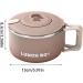 CENMOO Noodle Bowl Ramen Bowl 1200ml Ramen Kitchen Noodle Bowl with Lid Ram Bowl with Handle for Microwave Portable Soup Bowl Lunch Box for - Buy Online on GoSupps.com