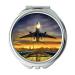 aircraft desktop Mirror Compact Mirror fighter and the kid chin pocket mirror portable mirror