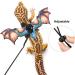 Bearded Dragon Lizard Leash Harness Adjustable Leather Removable Lizard Harness Leash w/3 Size Lizard Wing Nylon Rope Lead for Bearded Dragon Lizard Reptiles purple - Buy Online on GoSupps.com