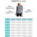 Baleaf Women's Long Sleeve Compression Running Shirt - Gray, XL - Buy Online on GoSupps.com