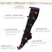 Compression Socks 15-25 mmHg for Men & Women (4 Pairs) - Ideal for Nurses, Running & Travel - Polyline L-XL - Buy Online on GoSupps.com