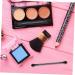 Baluue 60 Pcs Double Ended Eyeshadow Brush Double-sided Eyeshadow Brush Highlighter Black Artificial Fiber 12x1cmx2pcs Blackx2pcs - Buy Online on GoSupps.com