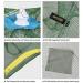 Goture Portable Folded Fishing Net with 12 Holes and 100 Feet Rope - Ideal for Catching Fish, Shrimp, Minnows, Crayfish, and Crabs - Buy Online on GoSupps.com