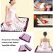 High Pulse Acupressure Set Acupuncture Mat& Pillow Set Set Relieve Back Neck and Sciatic Pain Relax Muscles Relieve Insomnia - Bandage + Travel Bag Purple - Buy Online on GoSupps.com