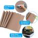 Selizo 4 Pack Teflon Heat Press Sheets - Non-Stick Craft Mat for T-Shirt Press Machine - Buy Online on GoSupps.com