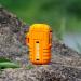 Lafagiet Waterproof Arc Lighter, Outdoor Dual Plasma Arc Lighter, USB Rechargeable Flameless Electric Lighters for Camping, Hiking, Survival Tactical (Orange) - Buy Online on GoSupps.com