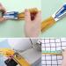 Complete Bias Tape Tool Kit: 4 Sizes Bias Tape Maker, 60 Sewing Clips, 50 Ball Point Pins, Awl, Presser Foot - Perfect for Fabric Sewing and Quilting - Buy Online on GoSupps.com